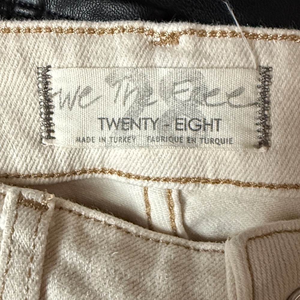 We The Free Tan Skinny Jeans Size 28 - Picture 3 of 5